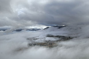 Mist and clouds are aerosols.