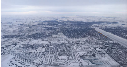 Snowfall in Champaign-Urbana